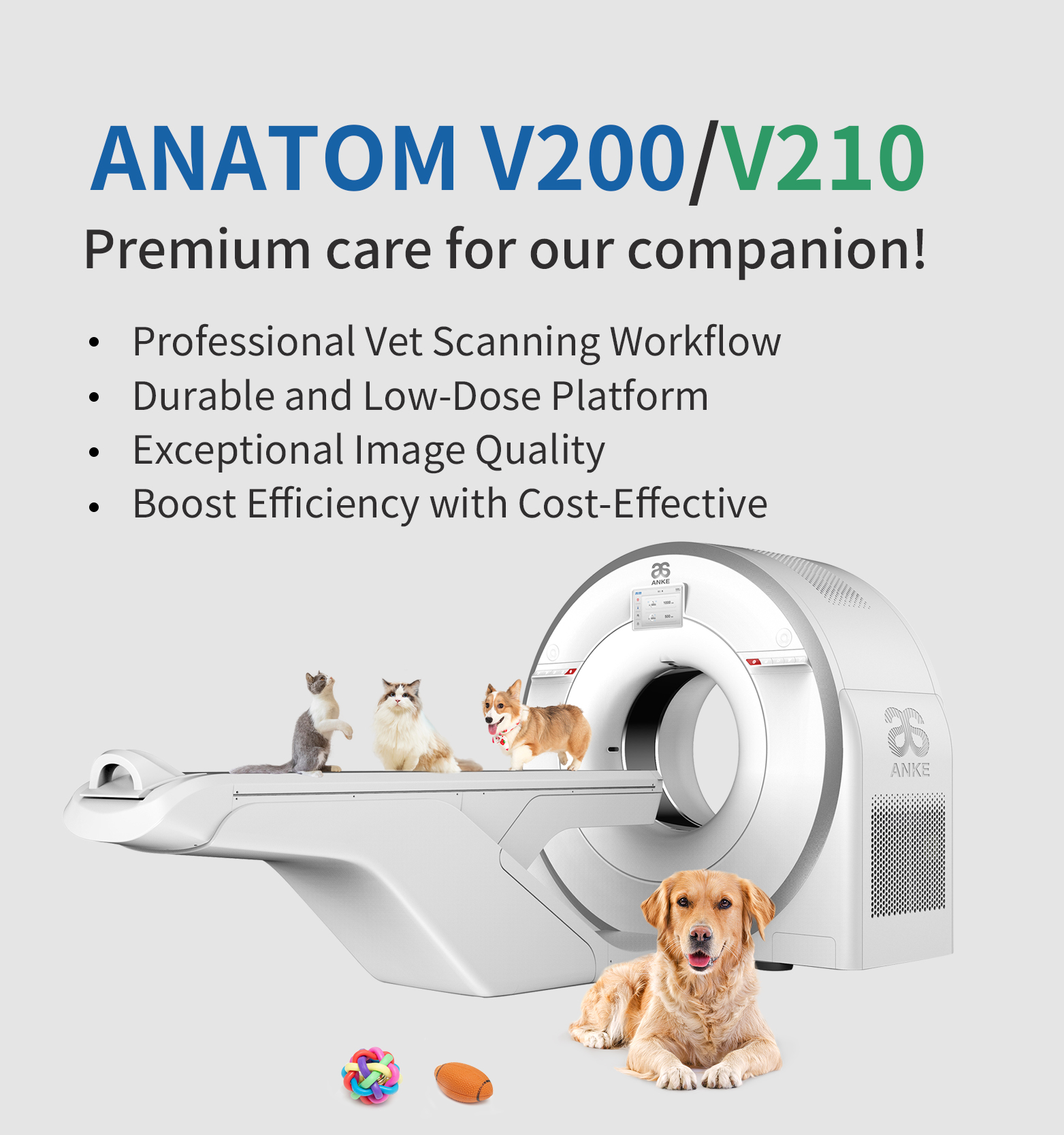 32/64-Slice Vet CT Scanner